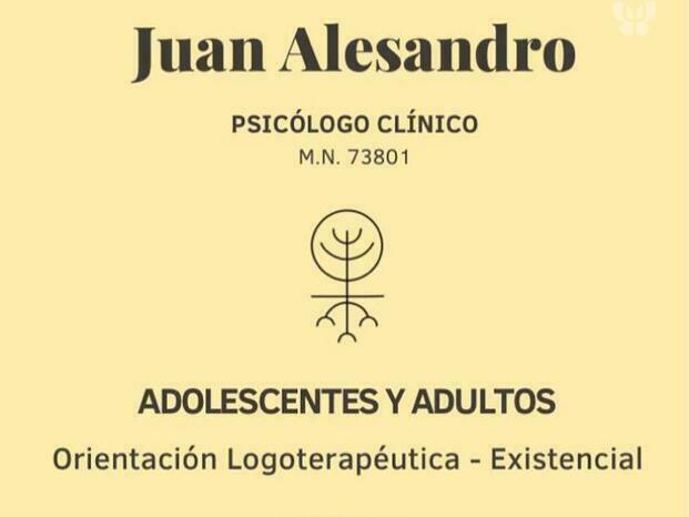 Juan Alesandro - Psicoterapeuta